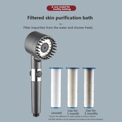 3 Mode Shower Head