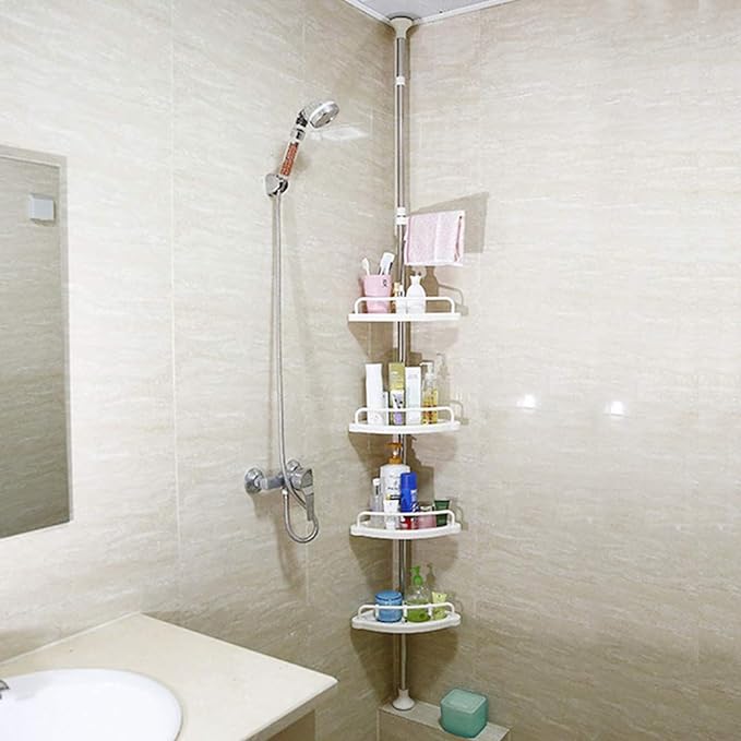4 Tier Multi-function Corner Shelf