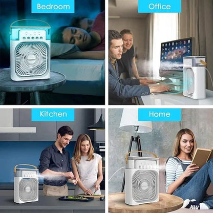 3-in-1 Portable Ice Fan Humidifier