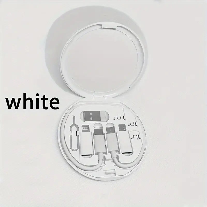 5 in 1 Portable Data Cable Storage Box