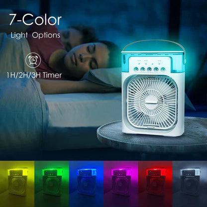 3-in-1 Portable Ice Fan Humidifier