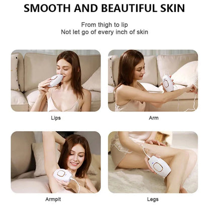 Freezing Point IPL Laser Hair Removal Device –  For Face & Body