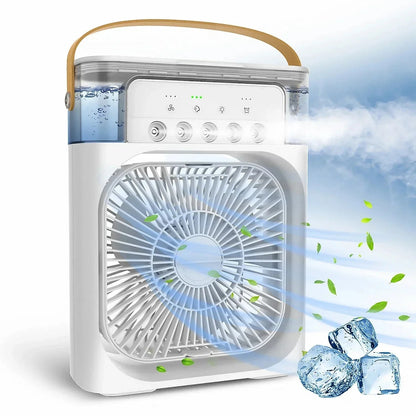 3-in-1 Portable Ice Fan Humidifier