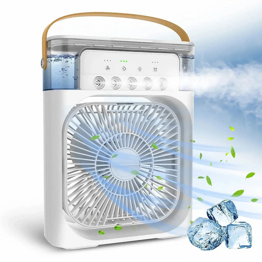 3-in-1 Portable Ice Fan Humidifier