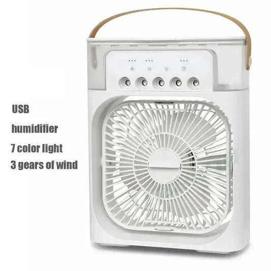 3-in-1 Portable Ice Fan Humidifier