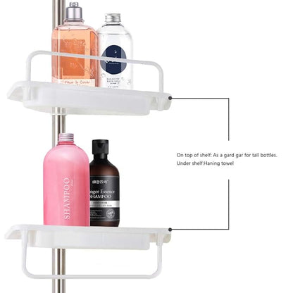 4 Tier Multi-function Corner Shelf