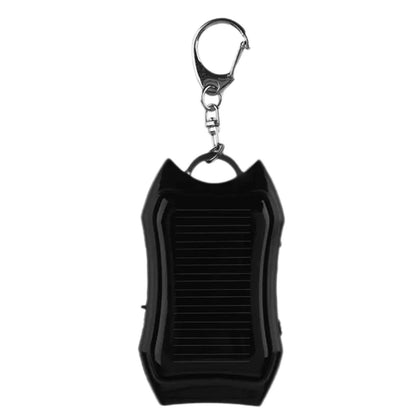 Solar Phone Power Bank Flashlight Keychain